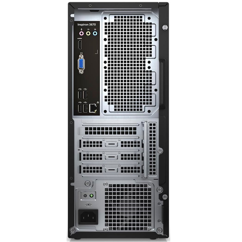 Máy tính để bàn Dell Inspiron 3671 i5-9400, 8GB RAM, 1TB HDD, GTX1650 4GB, DVDRW/WL+BT, K+M, Win 10