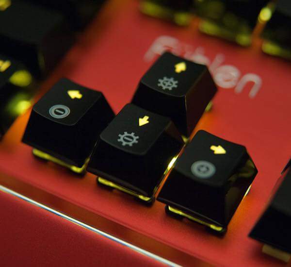 Bàn phím cơ gaming Fuhlen A Arbiter Mechanical Blue Switch Red