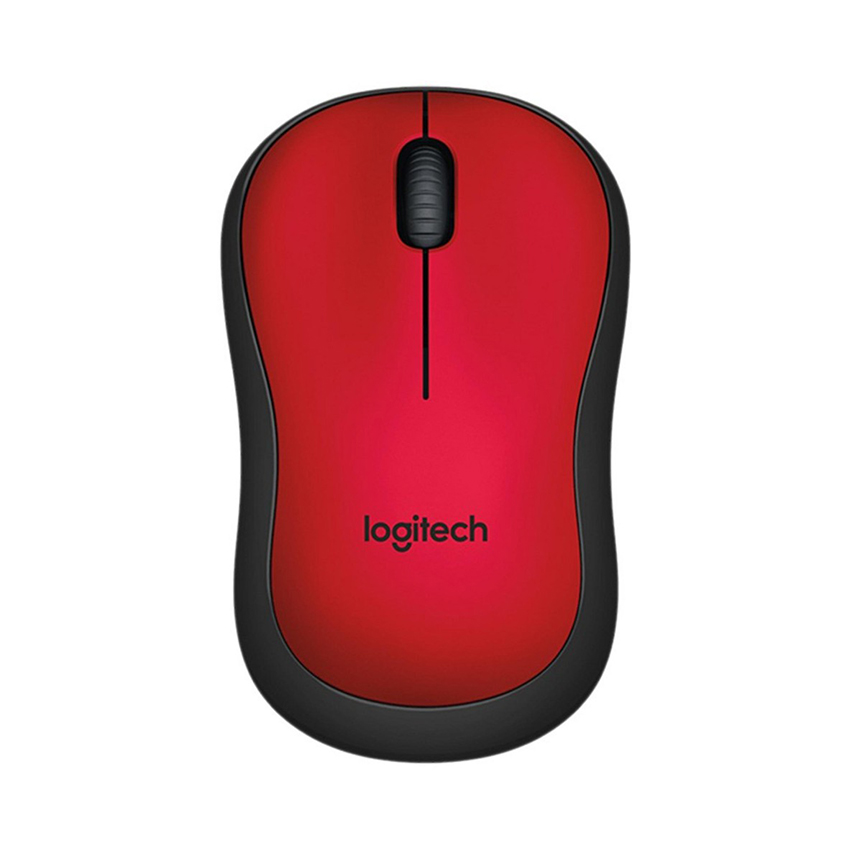 Chuột không dây Logitech M221 WIRELESS/OPTICAL/ĐỎ (RED)