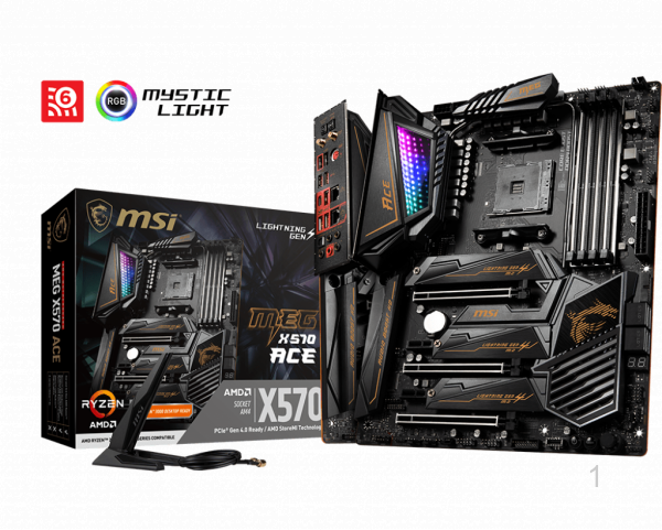 Mainboard MSI MEG X570 ACE (AMD X570/Socket AM4/ATX/4 khe RAM DDR4)