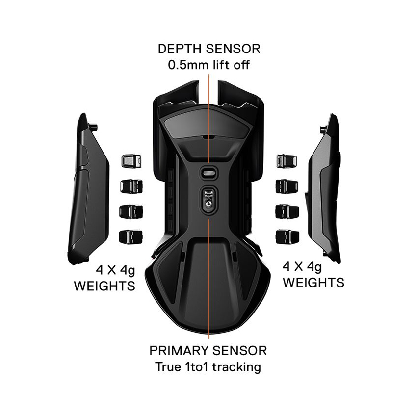Chuột chơi game SteelSeries Rival 600 - Ti 9 Dota 2 Edition (62448)