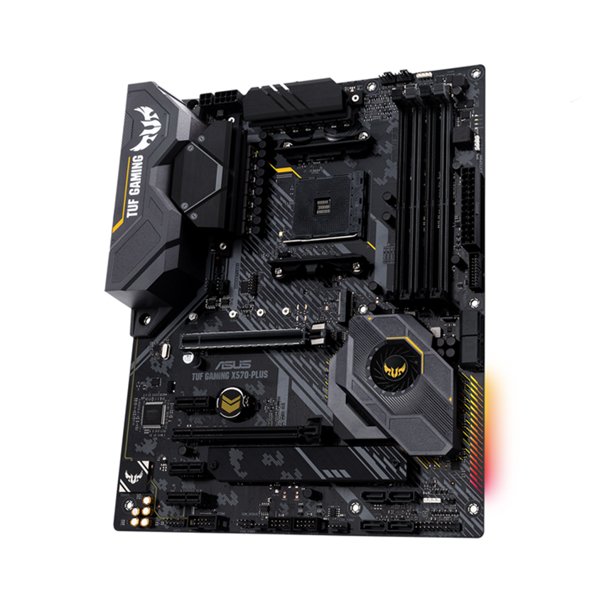Mainboard ASUS TUF GAMING X570-PLUS (AMD X570/Socket AM4/ATX/4 khe RAM DDR4/Type C/ HDMI/ DP)