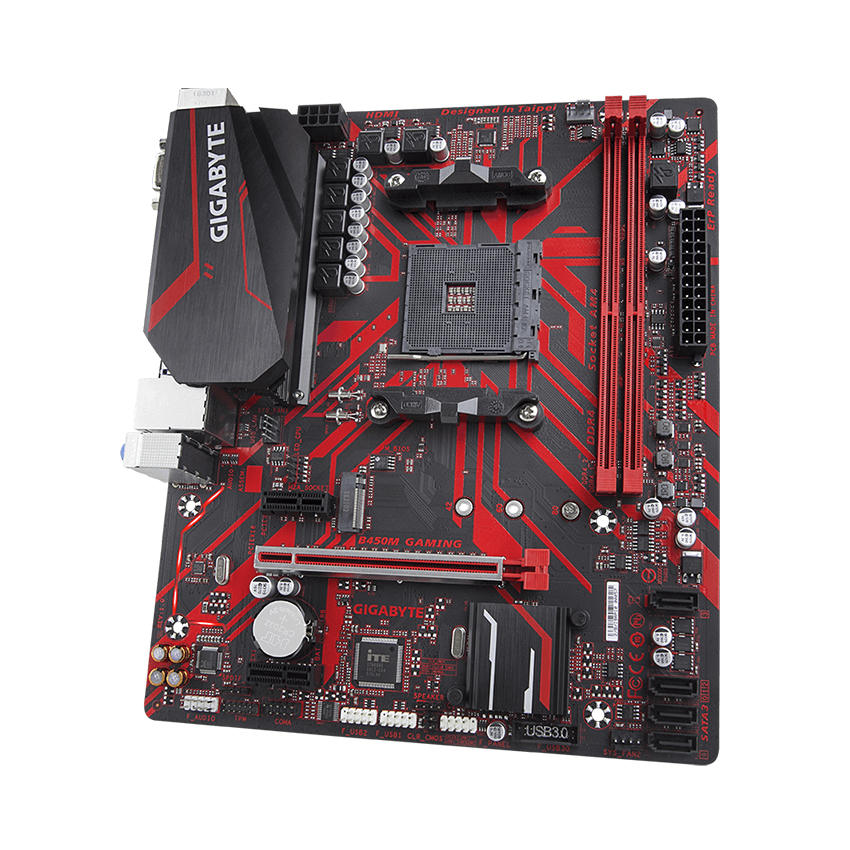 Mainboard GIGABYTE B450M-Gaming (AMD B450/Socket AM4/ATX/2 khe RAM DDR4)