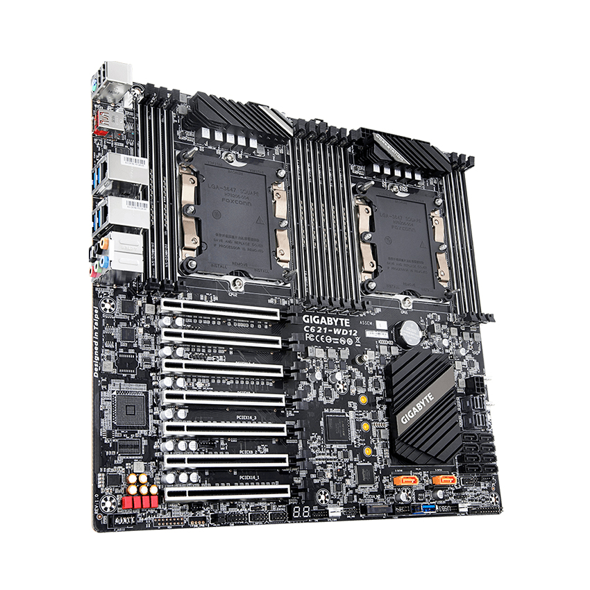 Mainboard Gigabyte C621-WD12 (Intel C621/Socket 3647/SSI EEB/12 khe RAM DDR4)