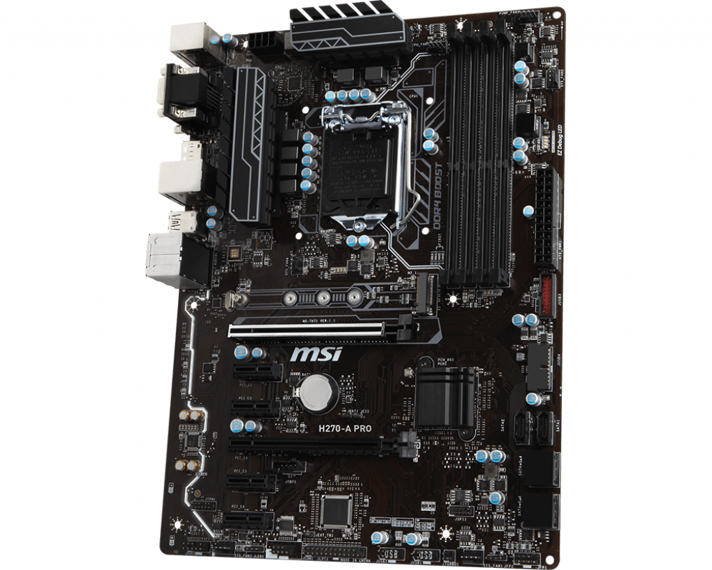 Mainboard MSI H270-A-PRO (Intel H270/Socket 1151/4 khe Ram DDR4)