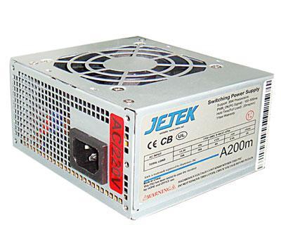 Nguồn Jetek Mini A200 (200W/ATX/4pin-CPU)