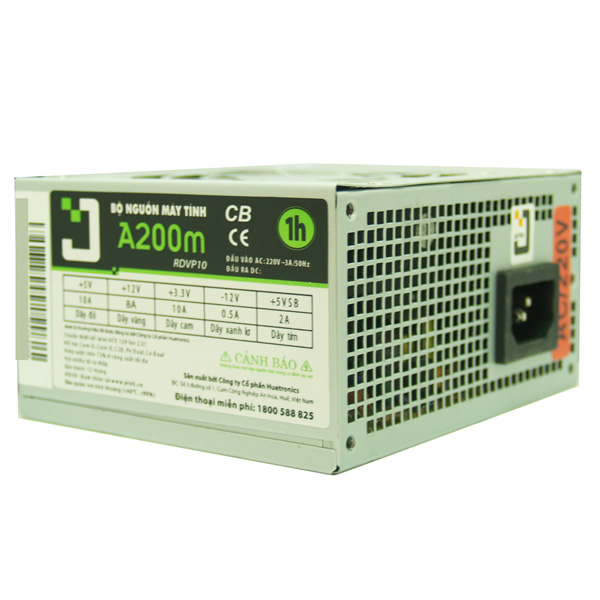 Nguồn Jetek Mini A200 (200W/ATX/4pin-CPU)