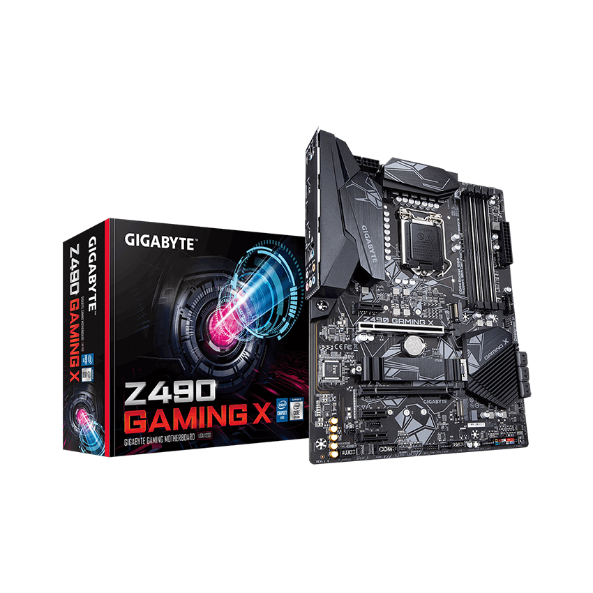 Mainboard GIGABYTE Z490 GAMING X (Intel Z490/Socket 1200/ATX/4 khe RAM DDR4)