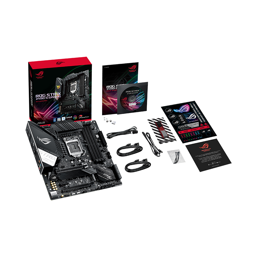 Mainboard ASUS ROG STRIX Z490-G GAMING (Intel Z490/Socket 1200/mATX/4 khe RAM DDR4)