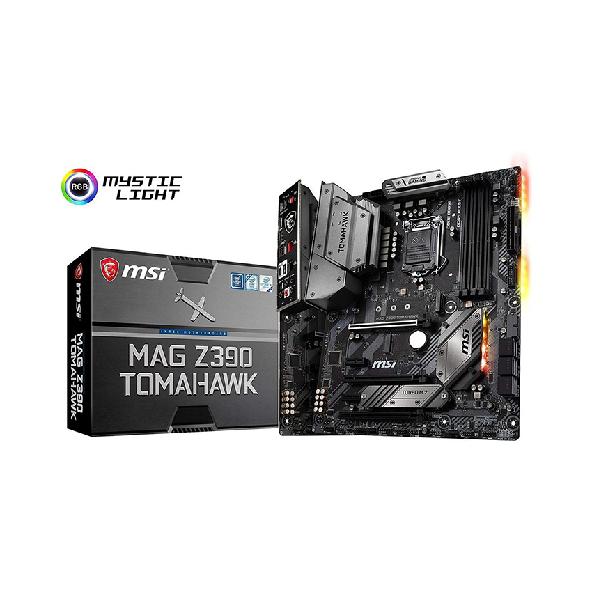 Mainboard MSI MAG Z390 TOMAHAWK  (Intel Z390/Socket 1151/ ATX/4 khe RAM DDR4)