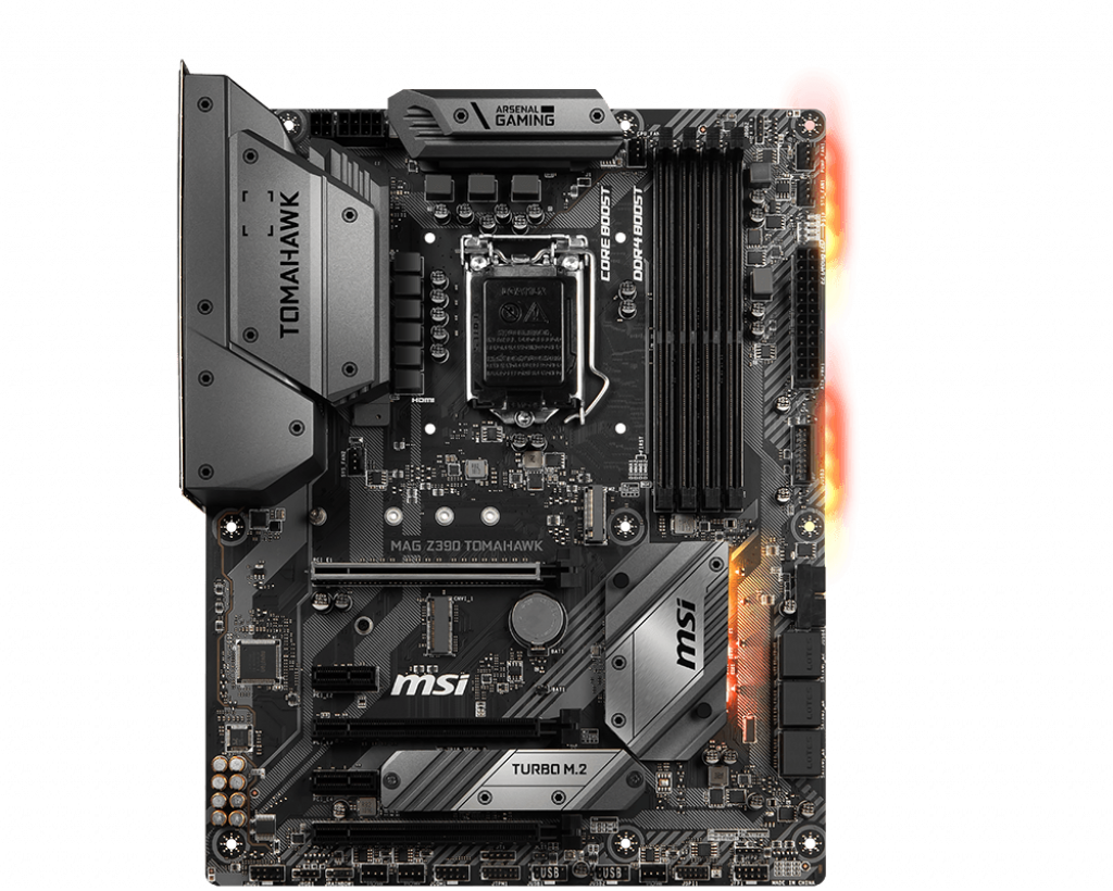 Mainboard MSI MAG Z390 TOMAHAWK  (Intel Z390/Socket 1151/ ATX/4 khe RAM DDR4)