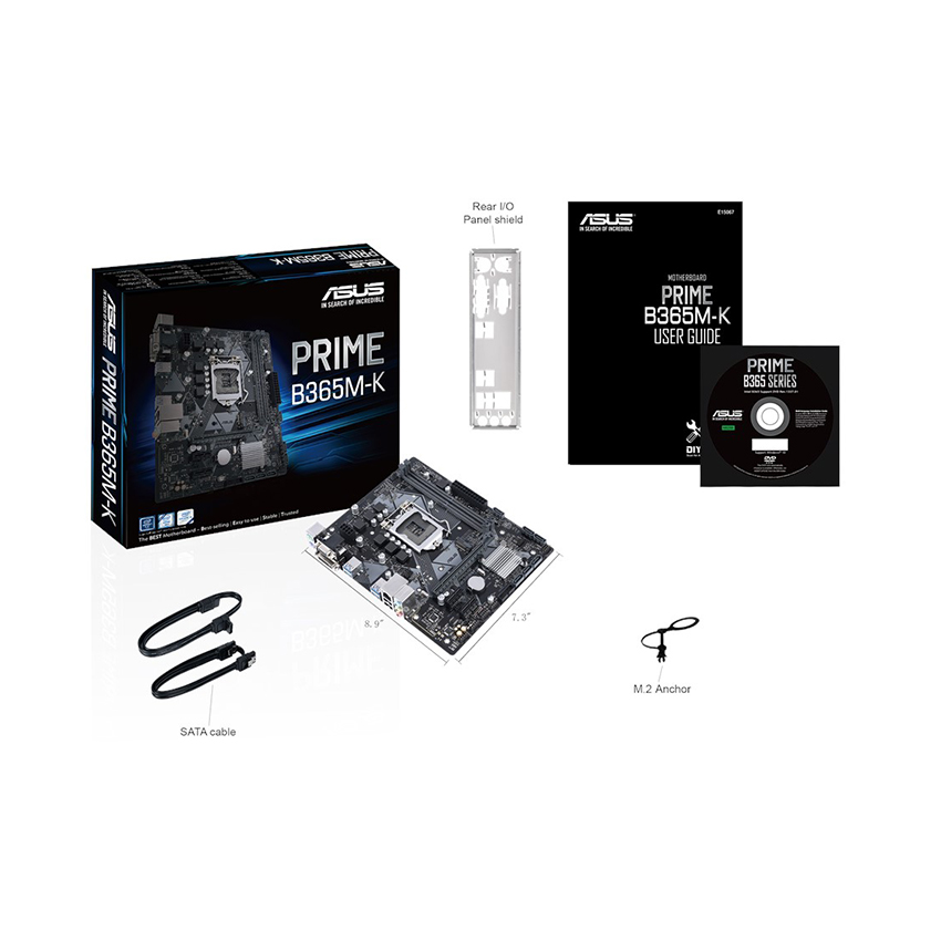 Mainboard ASUS PRIME B365M-K (Intel B365/Socket 1151/mATX/2 khe Ram DDR4)