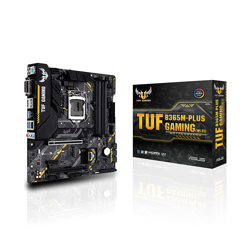 Mainboard ASUS TUF B365M-PLUS GAMING (Intel B365/Socket 1151-v2/mATX/4 khe RAM DDR4)