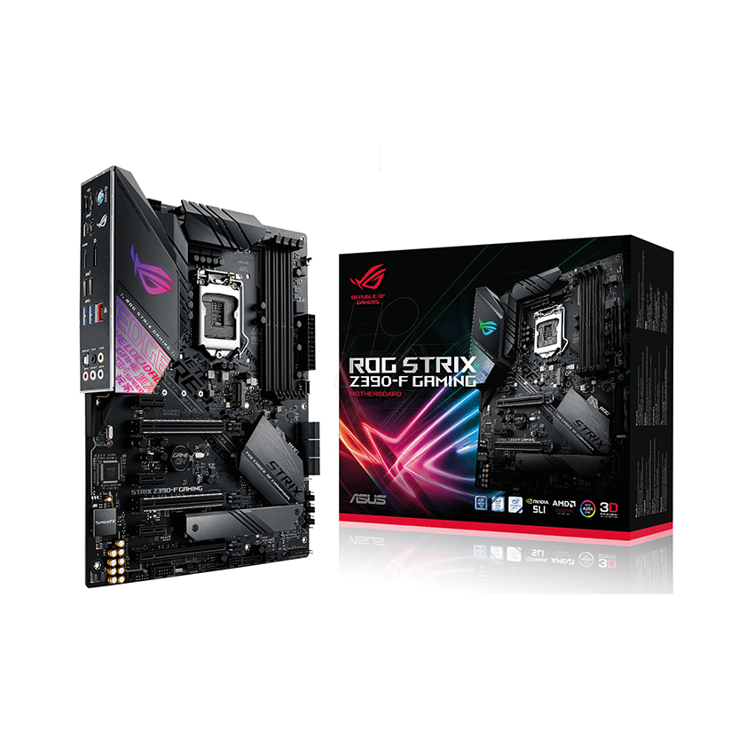 Mainboard ASUS ROG STRIX Z390-F GAMING (Intel Z390/Socket 1151-v2/4 khe Ram DDR4)