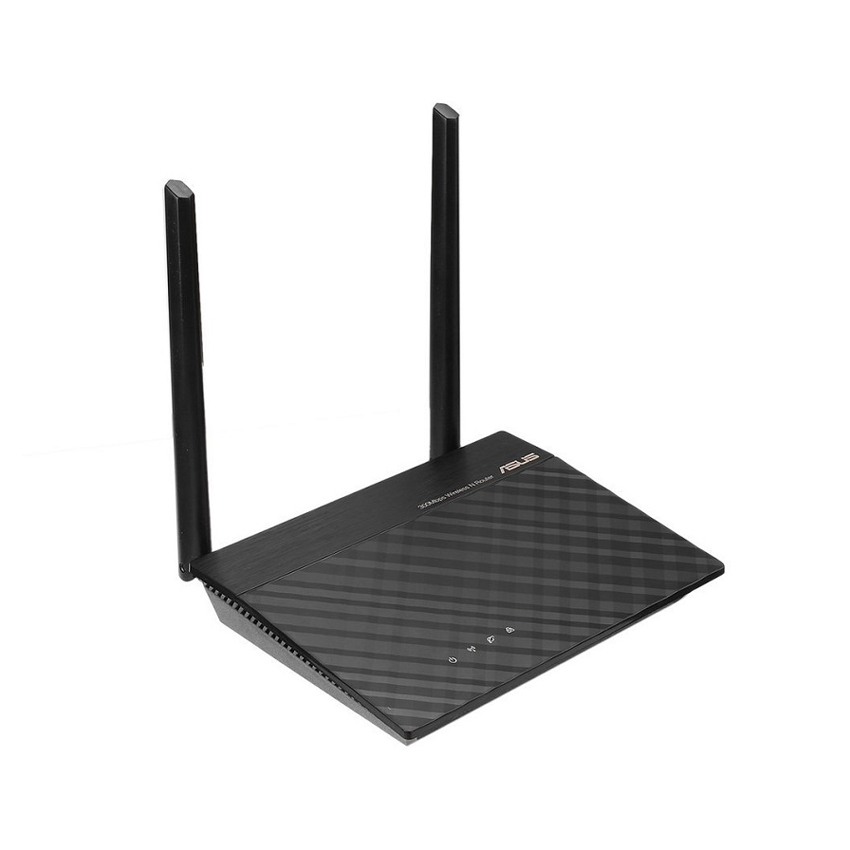 Router Wi-Fi Asus RT-N12+ Chuẩn N300, hỗ trợ tính năng lặp sóng(Black Diamond)