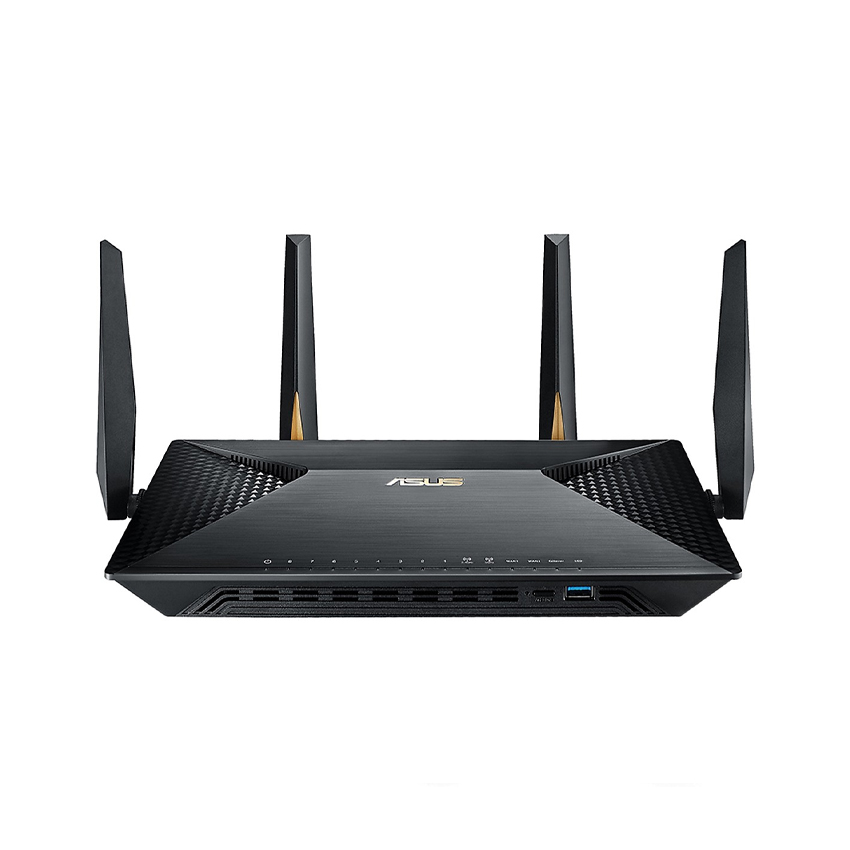 Router wifi ASUS BRT-AC828 (Chuẩn Doanh Nghiệp) AC2600 MU-MIMO, 2 cổng WAN VPN, bảo vệ mạng AiProtection