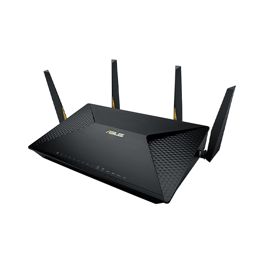 Router wifi ASUS BRT-AC828 (Chuẩn Doanh Nghiệp) AC2600 MU-MIMO, 2 cổng WAN VPN, bảo vệ mạng AiProtection