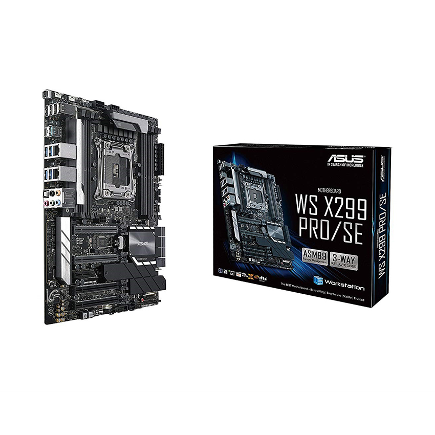 Mainboard Asus WS X299 PRO/SE (Intel X299/Socket 2066/8 khe Ram DDR4)