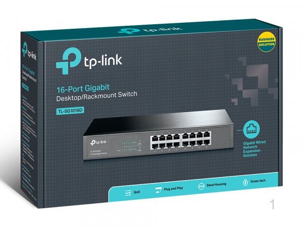 Switch 16 cổng Gigabit TPLink TL-SG1016D