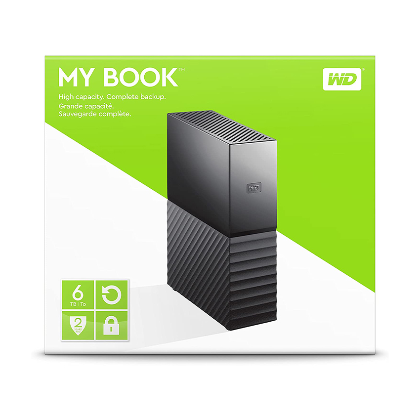 Ổ cứng di động WD My Book 6TB Multi-City Asia (WDBBGB0060HBK)