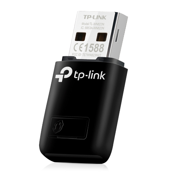 Thiết bị thu sóng USB Wi-Fi Tp-Link TL-WN823N  - chuẩn N300Mbps