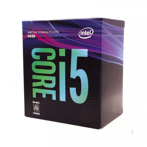 CPU Intel Core i5 8400 (2.8Ghz Turbo Up to 4Ghz/1151-v2/9MB/6 Cores/6 Threads)