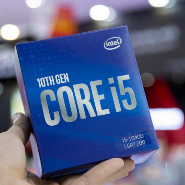 CPU Intel Core i5-10400 (2.9GHz turbo up to 4.3GHz/6 nhân 12 luồng/12MB Cache/65W)