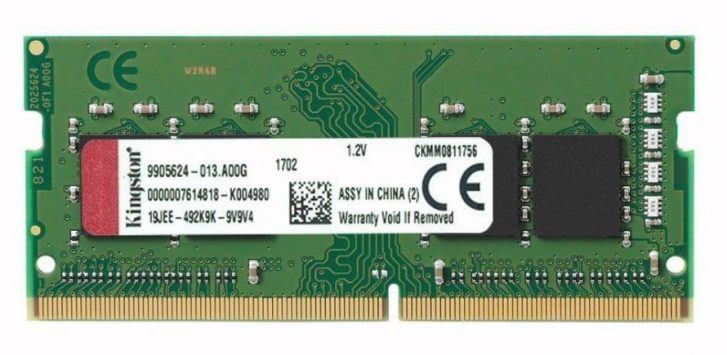 Ram PC Kingston (4GB/2666MHz DDR4 CL19  DIMM) - KVR26N19S6/4