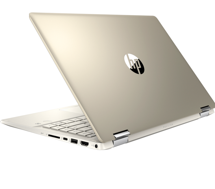 Laptop HP Pavilion x360 14-dw0062TU (i5 1035G1/8GB/512GB SSD/14.0inch FHD/FP/PEN/VÀNG/Win10)