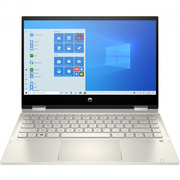 Laptop HP Pavilion x360 14-dw0063TU (i7 1065G7/8GD/512GB SSD/14.0inch FHD/PEN/VÀNG/Win10)