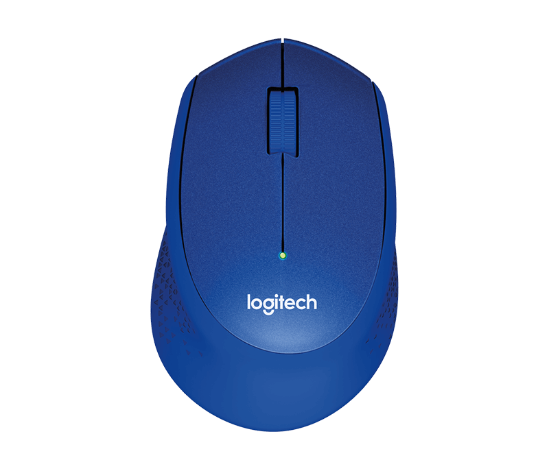 Chuột Logitech M331 WIRELESS/OPTICAL/XANH DƯƠNG (BLUE)
