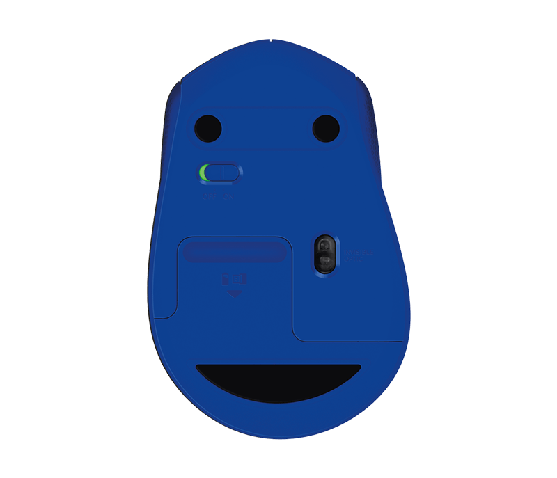 Chuột Logitech M331 WIRELESS/OPTICAL/XANH DƯƠNG (BLUE)
