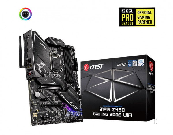 Mainboard MSI MPG Z490 GAMING EDGE WF (Intel Z490/Socket 1200/ATX/4 khe RAM DDR4)