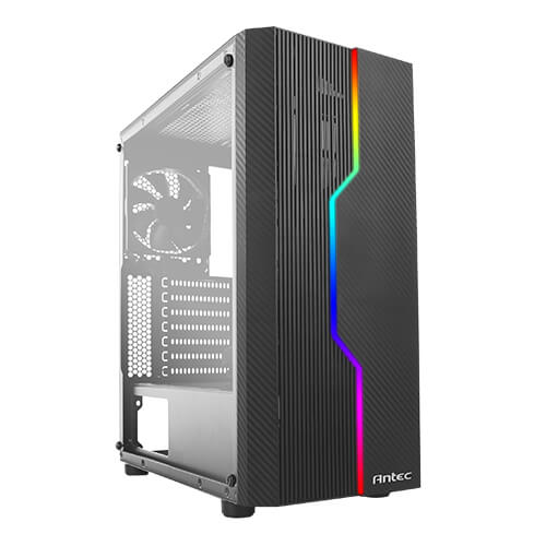 Case Antec NX230 ( MidTower/Màu Đen/Led RGB)