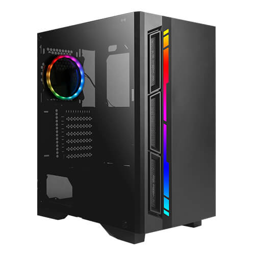 Case Antec NX400 ( MidTower/Màu Đen/Led RGB)