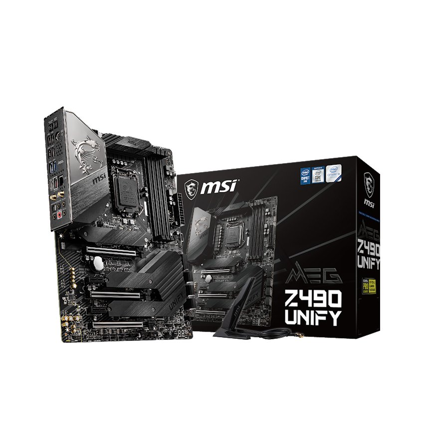 Mainboard MSI MEG Z490 UNIFY (Intel Z490/Socket 1200/ATX/4 khe RAM DDR4)