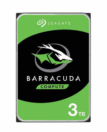 Ổ cứng PC Seagate Barracuda (3TB/3.5 inch/5400RPM/SATA3 6GB/s, 64MB Cache) 