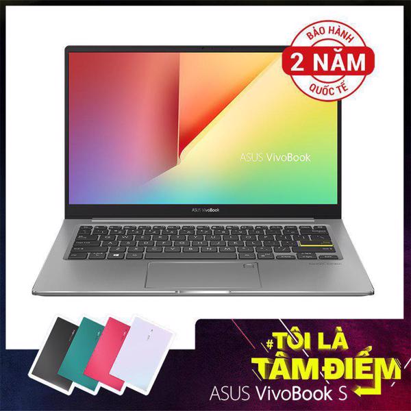 Laptop ASUS VivoBook S333JA-EG034T(13.3 inchFHD/ i5-1035G1/ LPDDR4X 8GB/ PCIE 512G SSD/ Indie Black) - 90NB0Q54-M00760