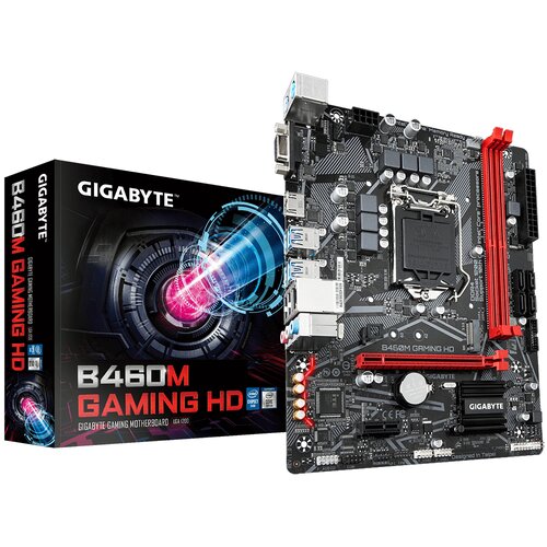 Main Gigabyte B460M-Gaming HD (Chipset Intel B460/ Socket LGA1200/ VGA onboard)