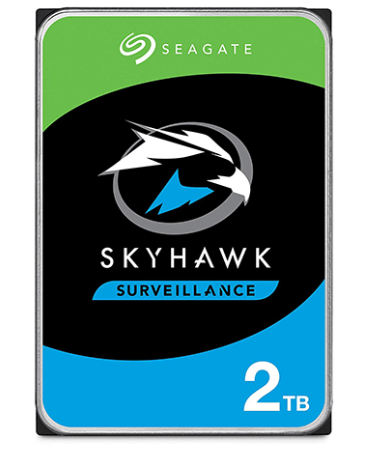 Ổ cứng HDD Seagate SkyHawk SURVEILLANCE (2TB/3.5 inch/5900RPM/SATA3/6GBs/64MB Cache) - ST2000VX008