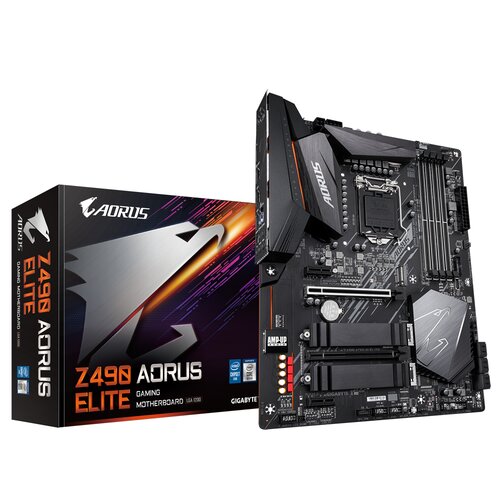 Mainboard Gigabyte Z490 AORUS ELITE (Chipset intel Z490/Socket LGA1200/Ram DDR4/ ATX)