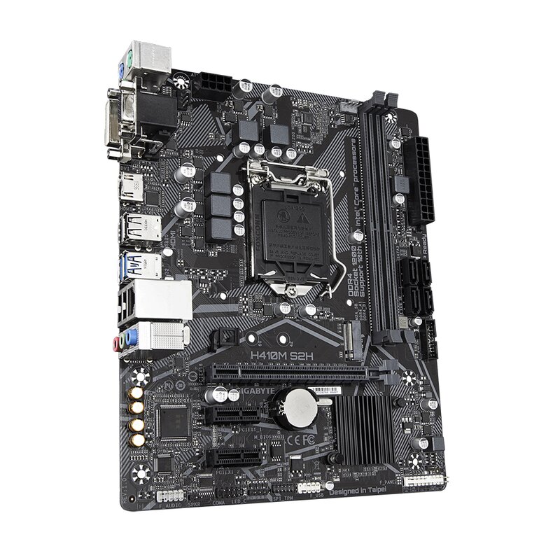 Mainboard Gigabyte H410M-S2H (Chipset Intel H410/ Socket LGA1200/ Ram DDR4)