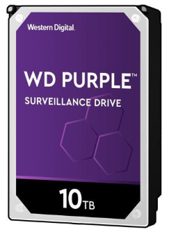 Ổ cứng PC WD Purple (10TB/3.5" SATA 3/256MB Cache/7200RPM) (Màu tím)
