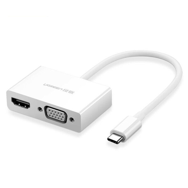 Bộ chuyển đổi USB-C sang HDMI+VGA Ugreen - 30843