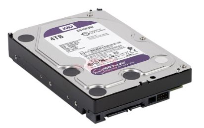 Ổ cứng PC WD Purple (4TB/3.5" SATA 3/64MB Cache/5400RPM) (Màu tím)