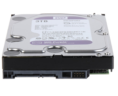 Ổ cứng PC WD Purple (3TB/3.5" SATA 3/64MB Cache/5400RPM) (Màu tím)