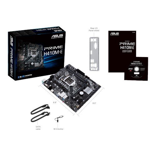 Mainboard ASUS PRIME-H410M-E (Chipset H410/LGA 1200/DDR4 2 Khe/M-ATX)