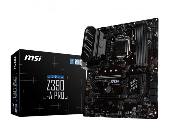 Mainboard MSI Z390-A PRO (Chipset Z390/ LGA 1151-v2/DDR4 4 Khe/ATX)