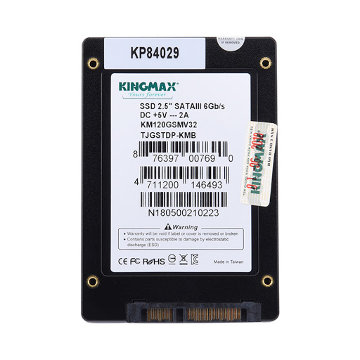 Ổ cứng SSD Kingmax SMV32 120GB 2.5" SATA 3