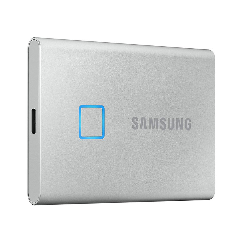 Ổ cứng SSD Samsung Portable T7 Touch 500GB (Silver)